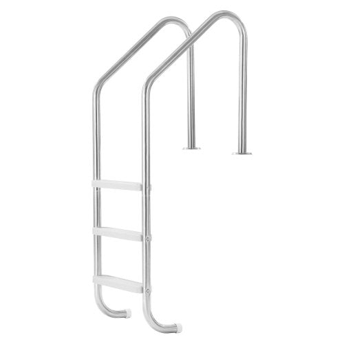 VEVOR 3-Step Stainless Steel Pool Ladder Heavy Duty Non-Slip Handrails