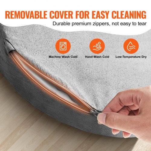 VEVOR 15pcs Modular Kids Nugget Couch Foam Sofa High Density 25D Sponge