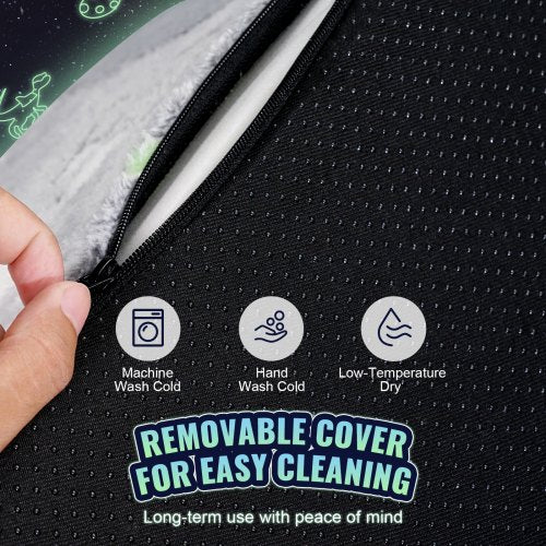 VEVOR Kids Chair Glow in the Dark Toddler Sofa Bed Armchair Playroom