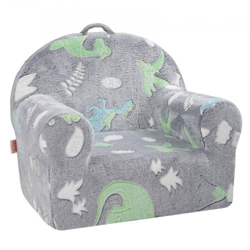 VEVOR Kids Chair Glow in the Dark Toddler Sofa Bed Armchair Playroom