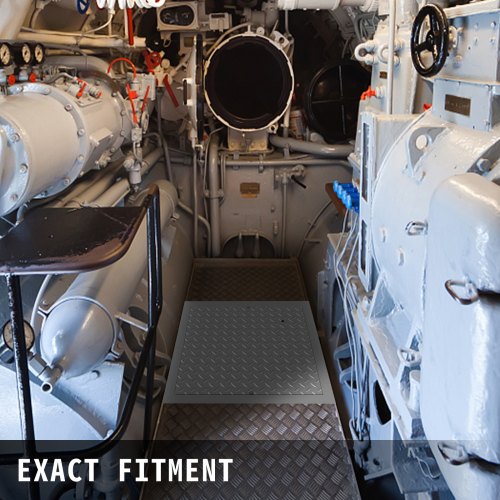 VEVOR Galvanized Steel Recessed Manhole Cover 23.6x23.6 inch with Frame