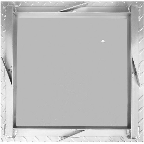 VEVOR Galvanized Steel Recessed Manhole Cover 23.6x23.6 inch with Frame