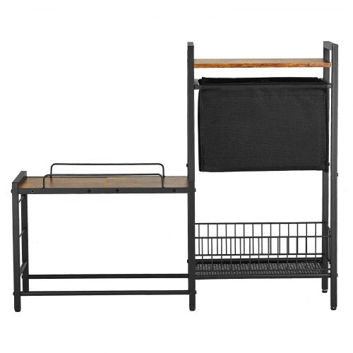 VEVOR Pet Feeding Station Elevated Dog Bowls with Storage Shelves