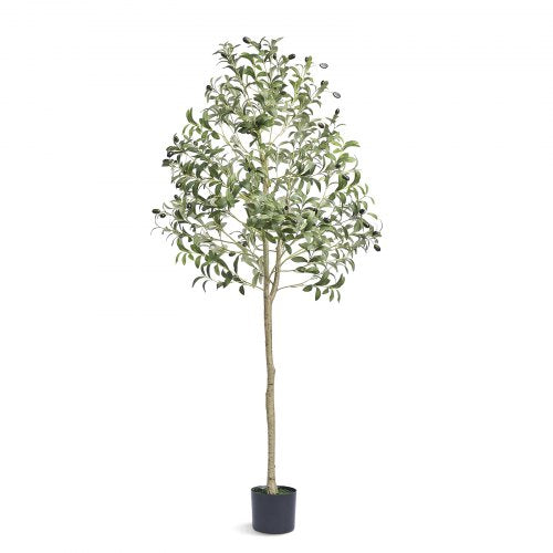 VEVOR 1550mm Artificial Olive Tree Lifelike Faux Potted Plant Home/Office Decor