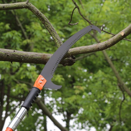 VEVOR Manual Pole Saw Extendable 2.24-8.24 m Lightweight Fiberglass Handles