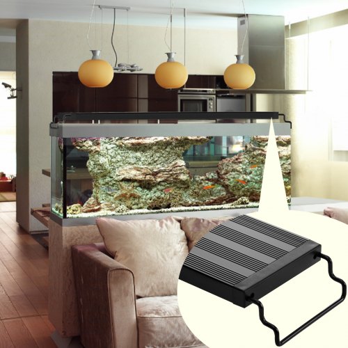 VEVOR 26W Aquarium Light Full Spectrum Fish Tank Light 24/7 Natural Mode