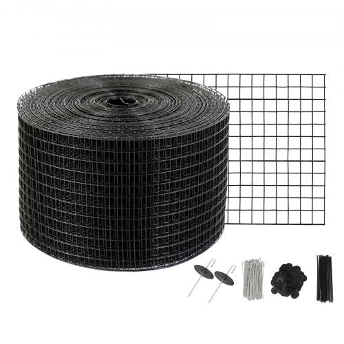 VEVOR Solar Panel Guard Bird Critter Protection 8 in x 100 ft Wire Mesh with Fasteners