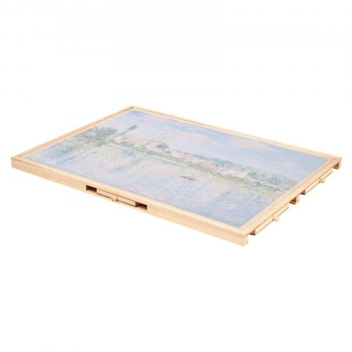 VEVOR 1000 Piece Rotating Puzzle Board 74x53cm with 5 Drawers and Cover