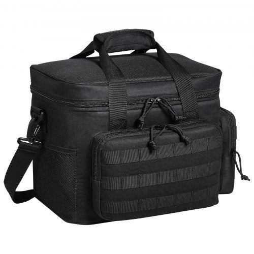 VEVOR 20L Insulated Cooler Bag Lunch Box with Molle Design Multi-Pocket - Black